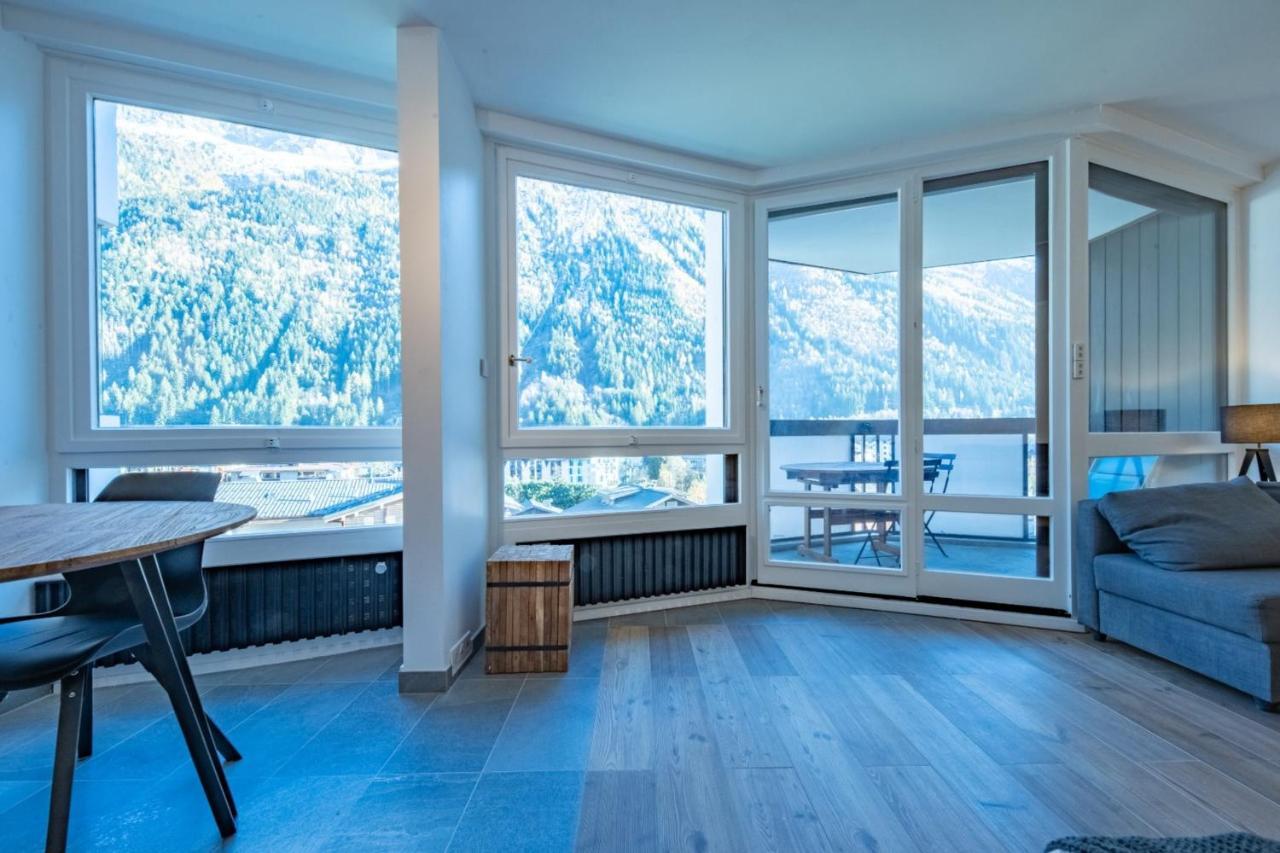 Charming Studio With Balcony And View In Chamonix Eksteriør bilde