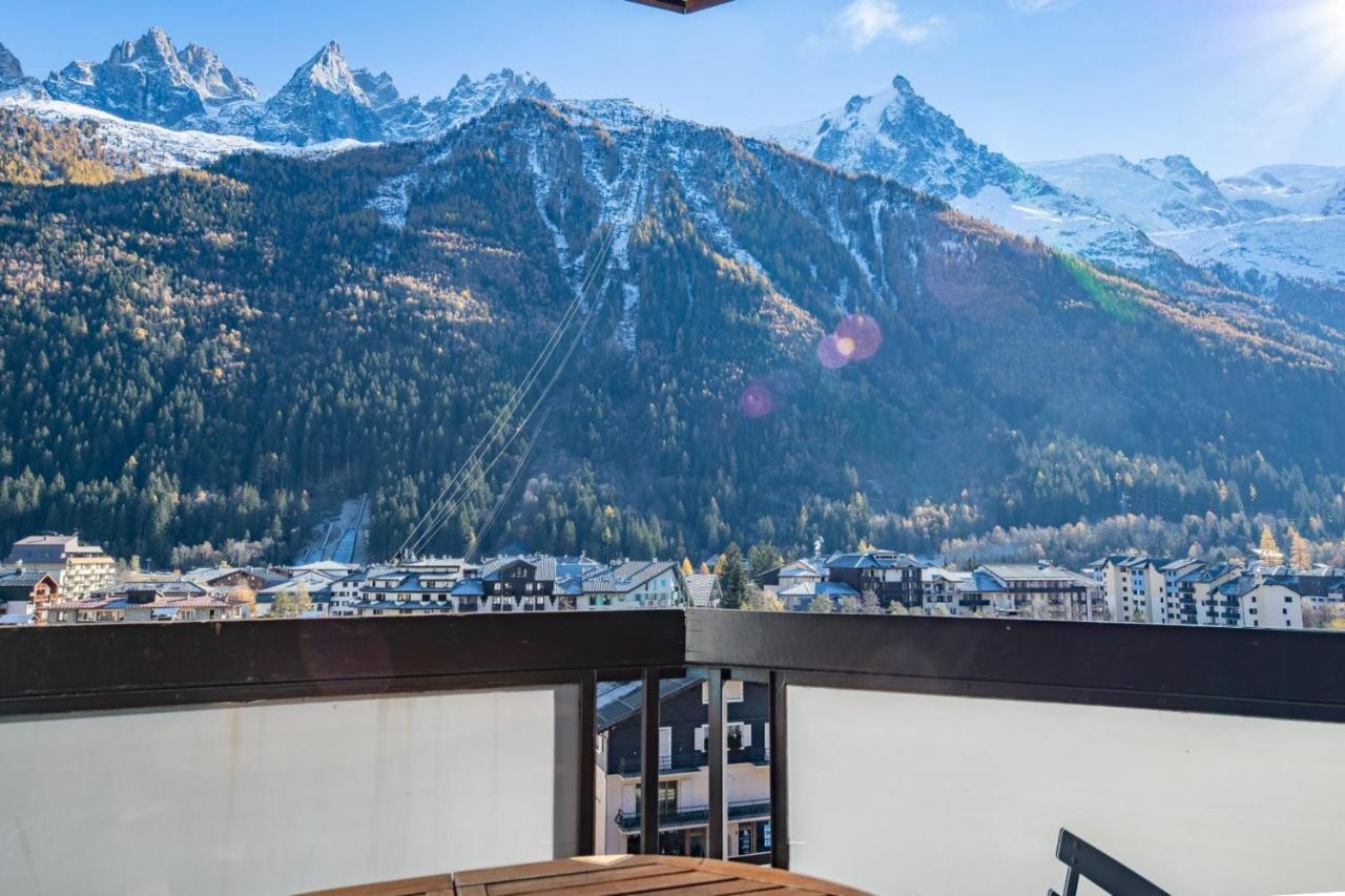 Charming Studio With Balcony And View In Chamonix Eksteriør bilde